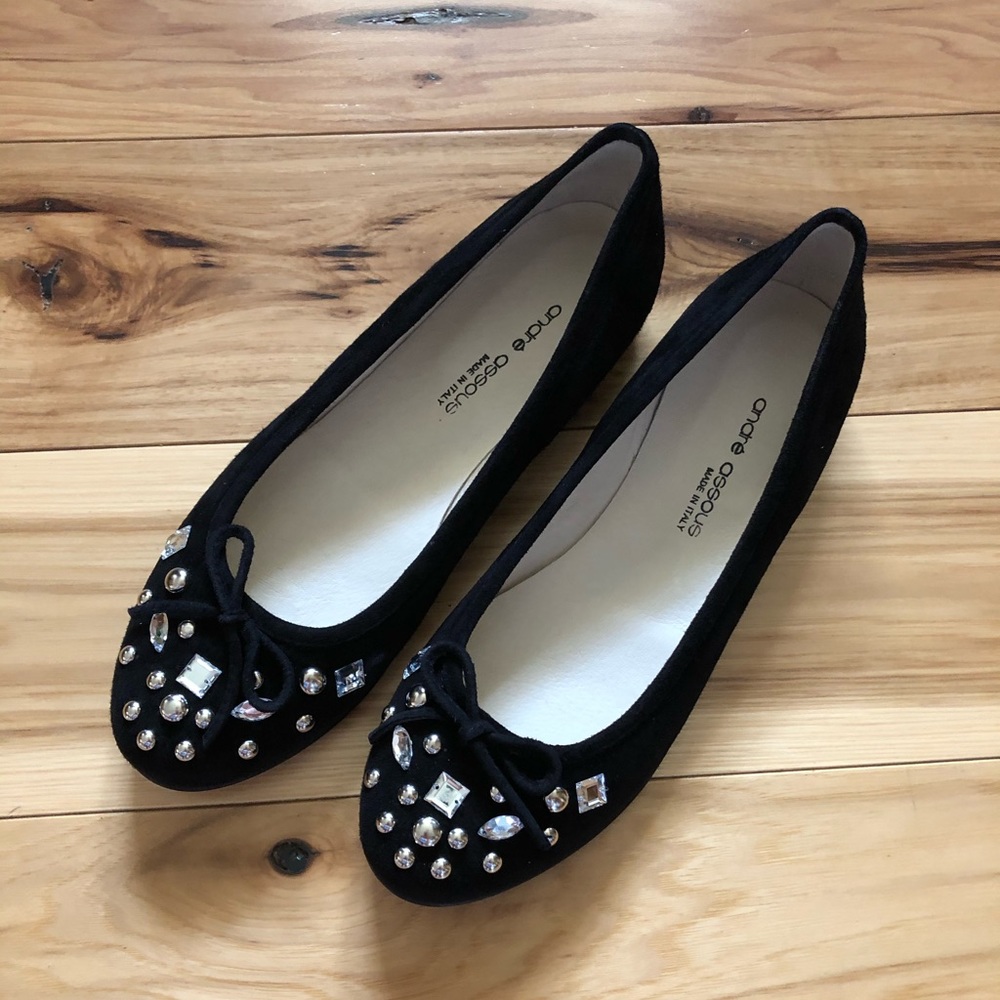 Andre Assous Suede Flats